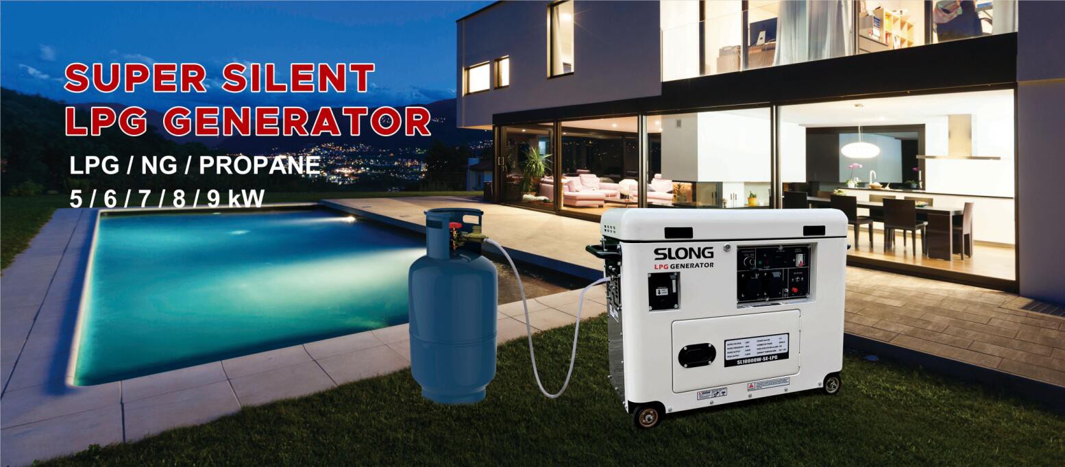 Silent LPG Generator BX serial
