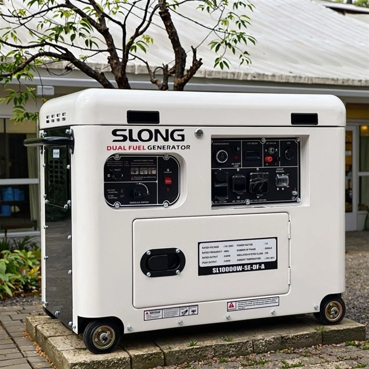 Emergency Backup Gasoline LPG Generator Hybrid Gasoline LPG Generator